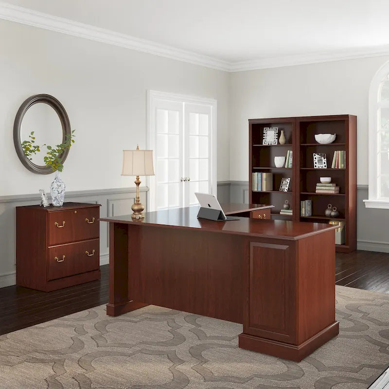 Lateral File Cabinet in Harvest Cherry