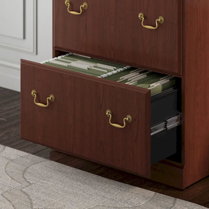 Lateral File Cabinet in Harvest Cherry