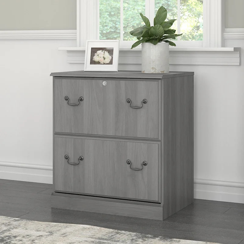 Lateral File Cabinet in Harvest Cherry