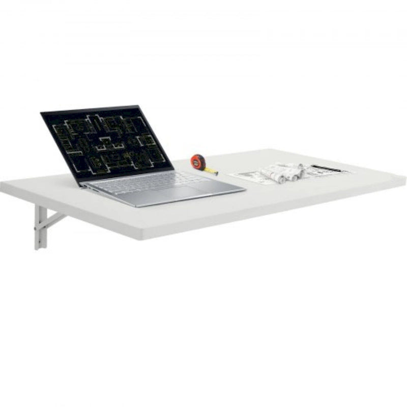 Floating Wall Mount Foldable Desk for Home or Office - Multiple Sizes