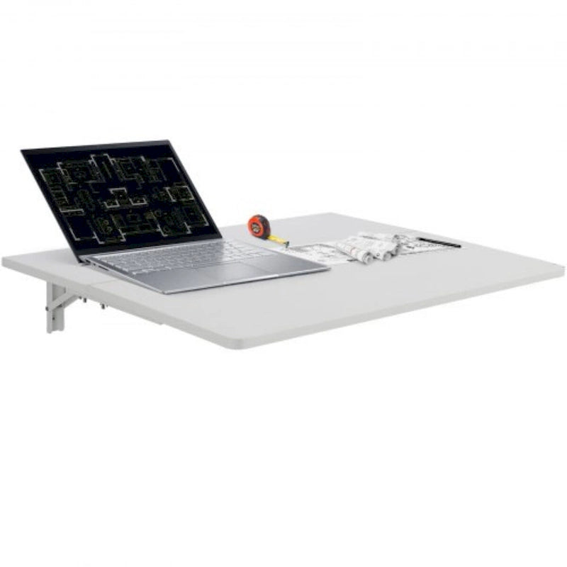 Floating Wall Mount Foldable Desk for Home or Office - Multiple Sizes
