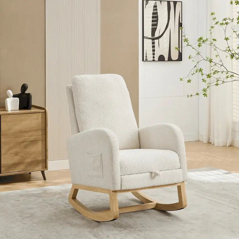 25.4-Inch Nursery Rocking Chair