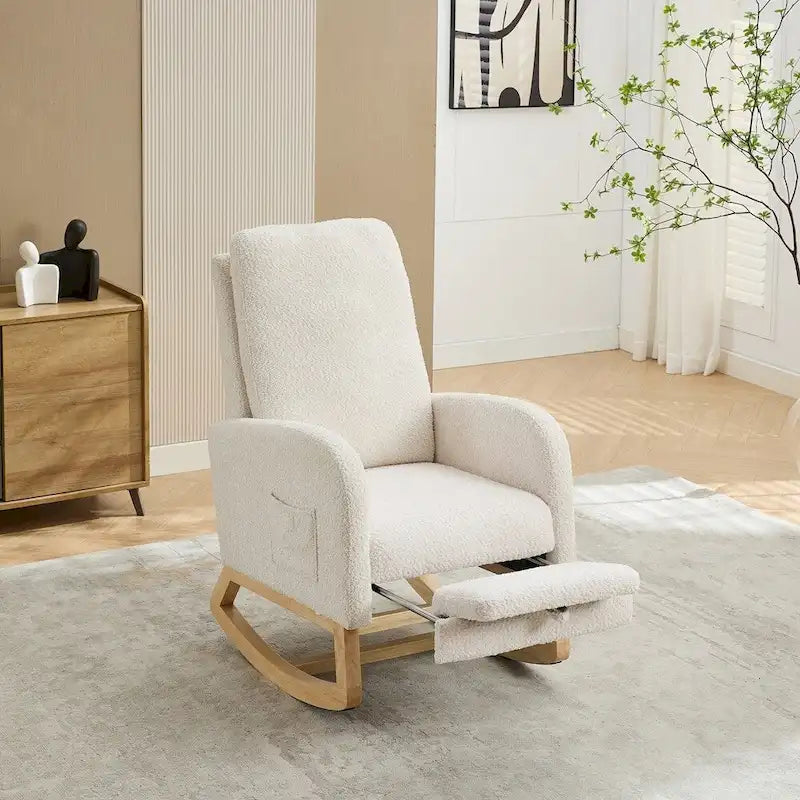 25.4-Inch Nursery Rocking Chair