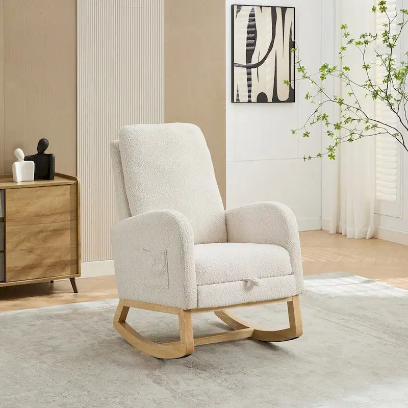 25.4-Inch Nursery Rocking Chair