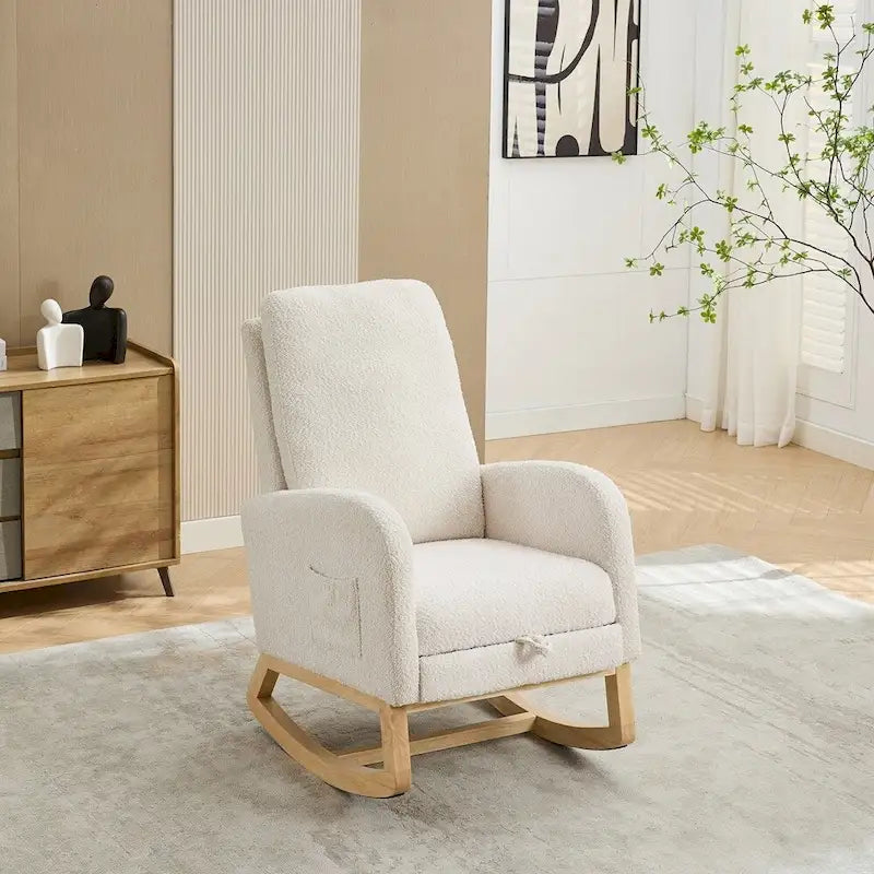 25.4-Inch Nursery Rocking Chair