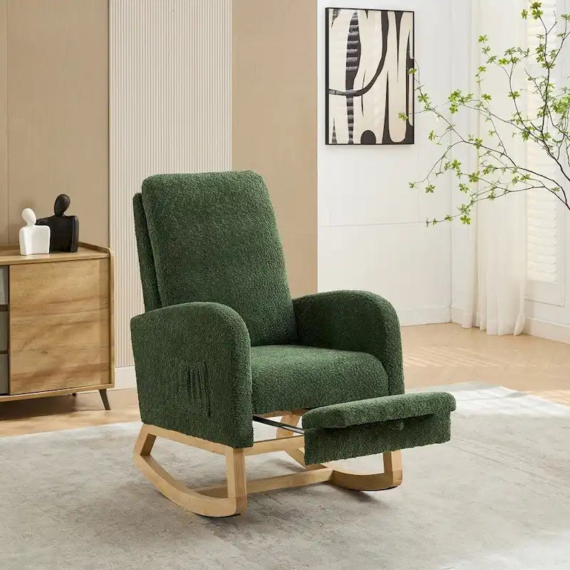 25.4-Inch Nursery Rocking Chair
