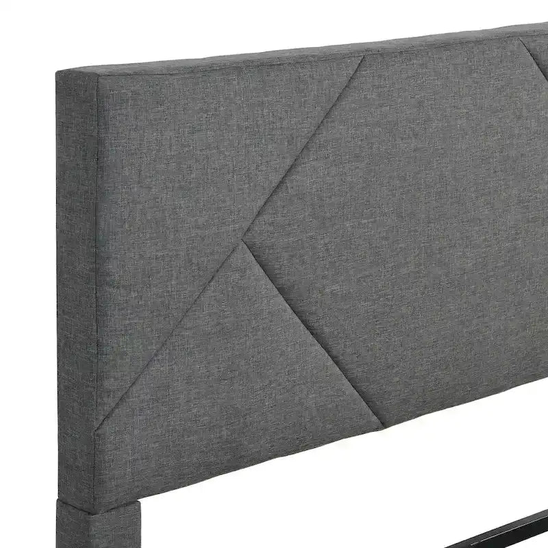 Queen Size Upholstered Platform Bed