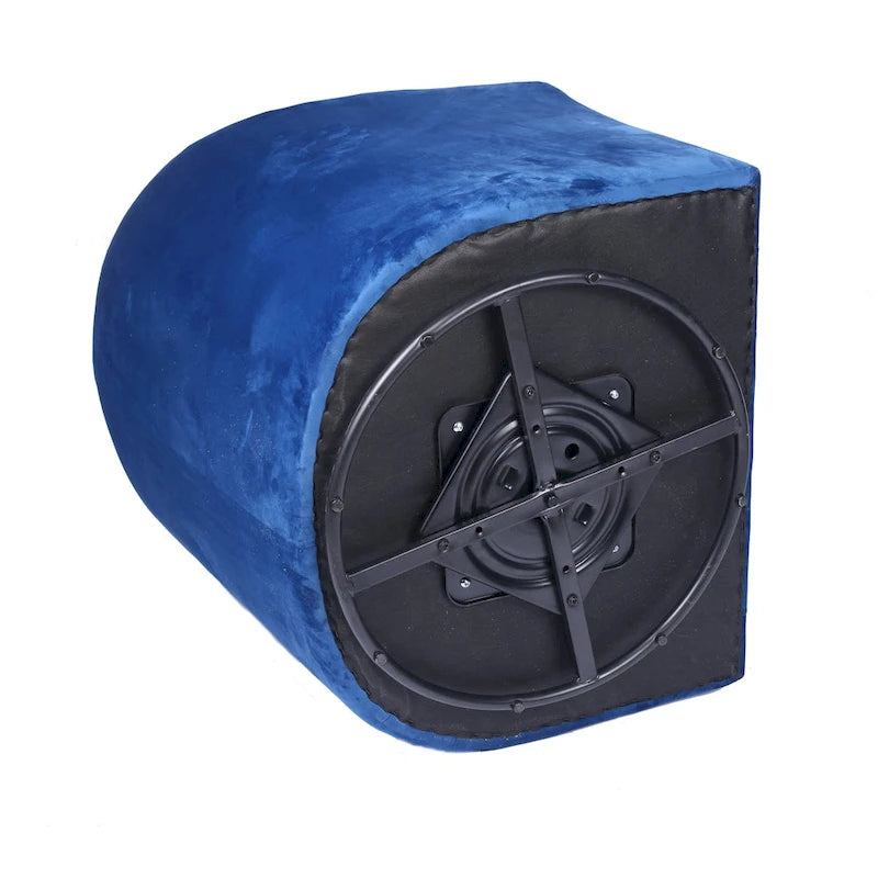 Velvet Upholstered Swivel Accent Club Chair with Detachable Cushion