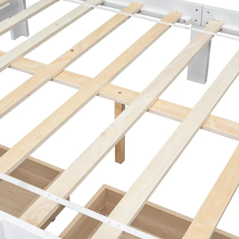 Twin Size Daybed with 2 Storage Drawers in Grey