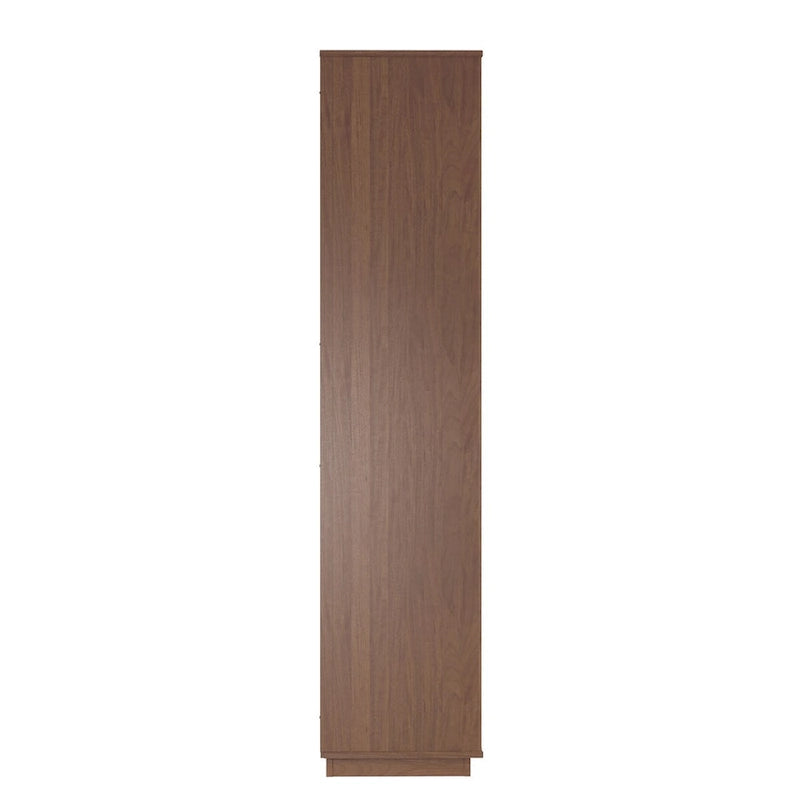Mid-Century Solid Wood Hall Tree with 1 Drawer, 3 Hooks and Top Shelf