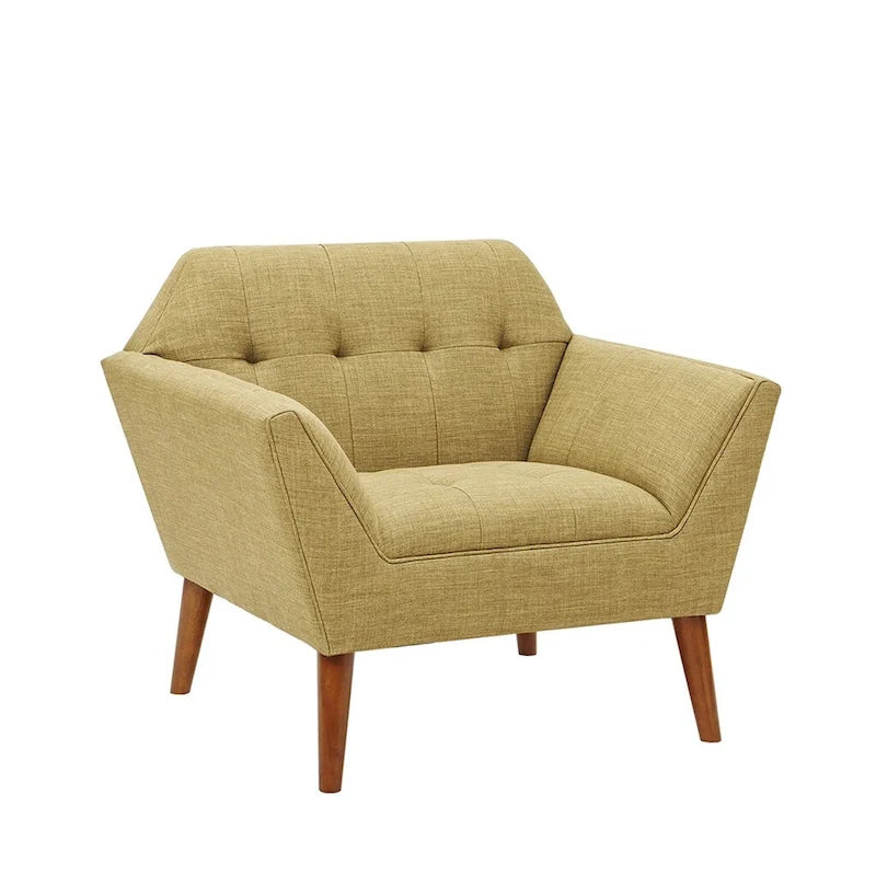 Mid-Century Modern Accent Lounge Chair for Living Room and Bedroom