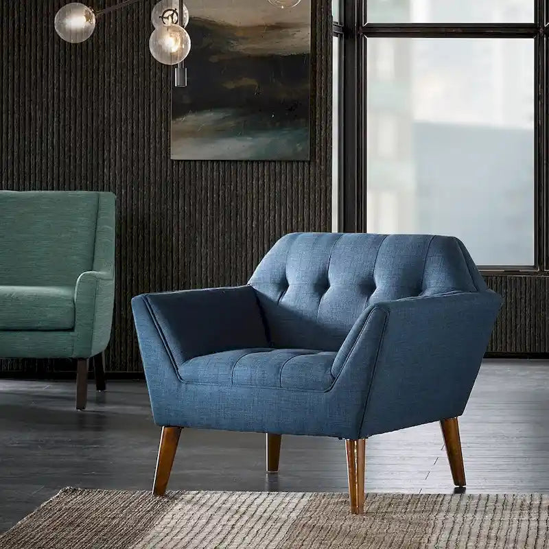 Mid-Century Modern Accent Lounge Chair for Living Room and Bedroom