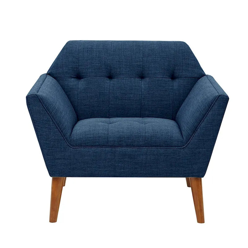 Mid-Century Modern Accent Lounge Chair for Living Room and Bedroom