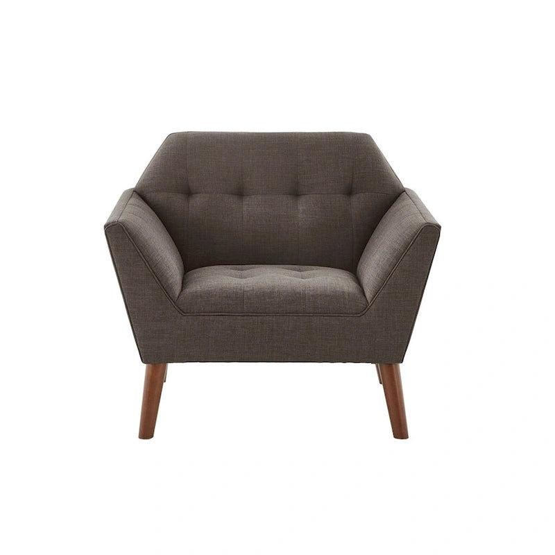 Mid-Century Modern Accent Lounge Chair for Living Room and Bedroom