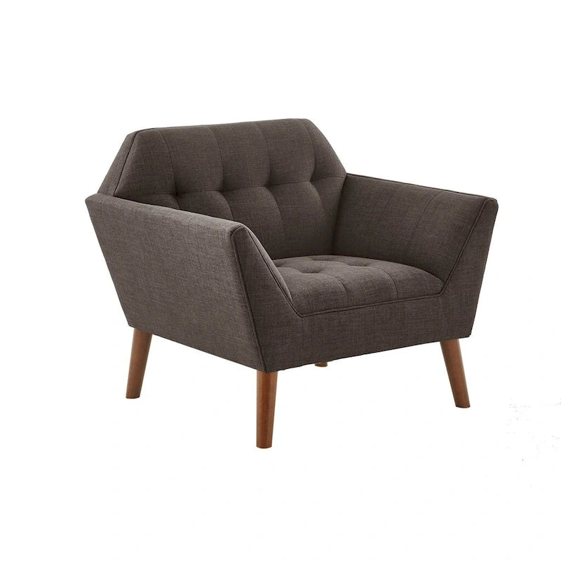 Mid-Century Modern Accent Lounge Chair for Living Room and Bedroom