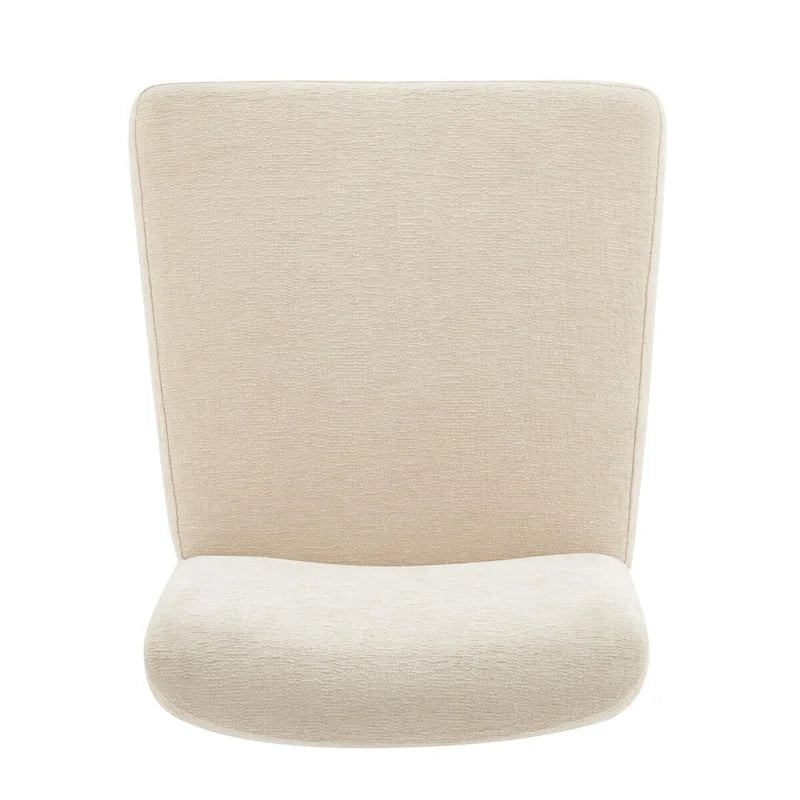Chenille Low-Back / High-Back Dining Side Chair (Set of 2)