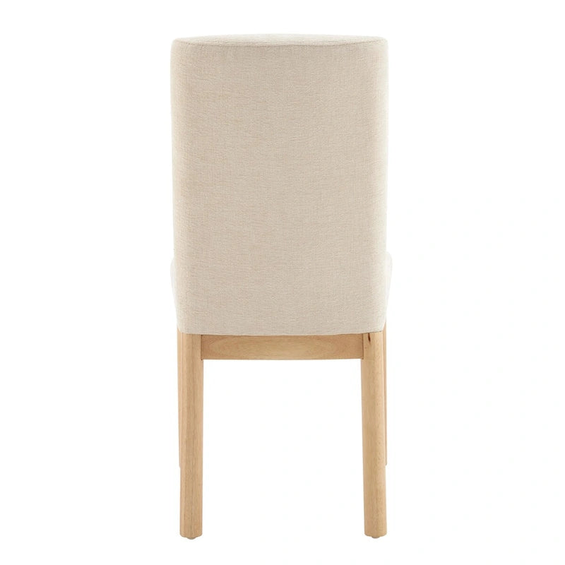 Chenille Low-Back / High-Back Dining Side Chair (Set of 2)