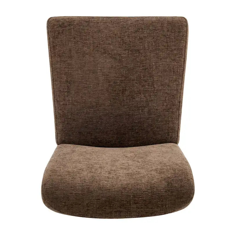 Chenille Low-Back / High-Back Dining Side Chair (Set of 2)